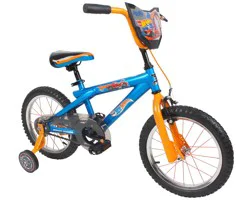 Hot Wheels Blue and Orange Bike