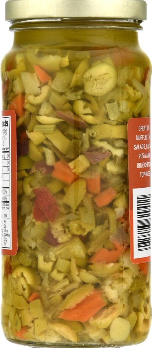 slide 3 of 13, Joe Gambinos Peperoncini Olive Salad - 16 oz, 16 oz