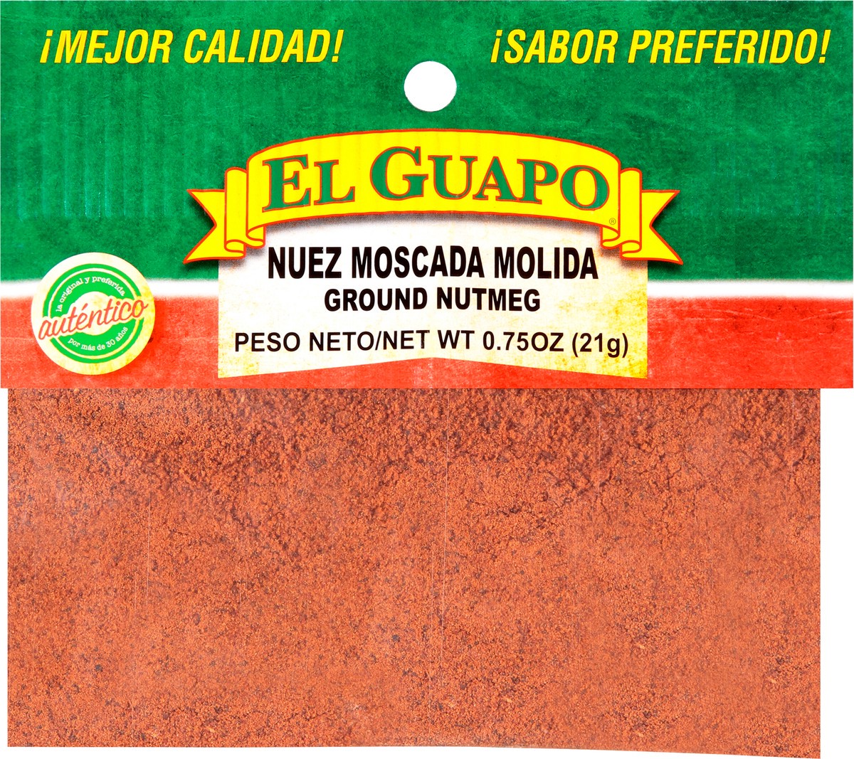 slide 5 of 7, El Guapo Nutmeg Ground, 0.75 oz