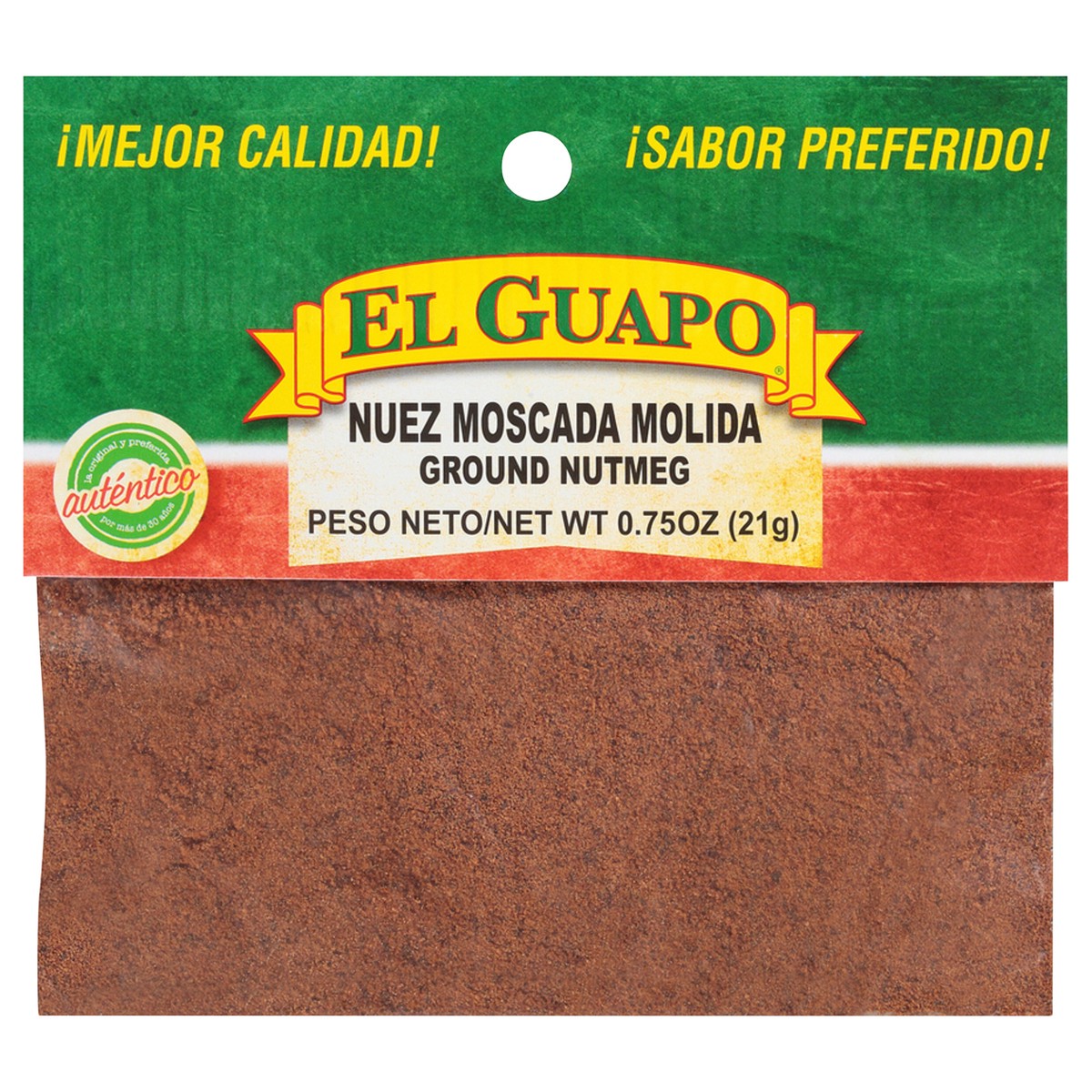 slide 1 of 7, El Guapo Ground Nutmeg (Nuez Moscada Molida), 0.75 oz, 0.745 oz