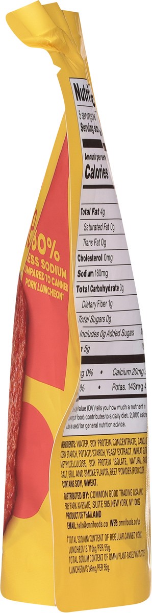 slide 10 of 14, Omni Meat-Style Plant-Based Luncheon 5 ea, 5 ct