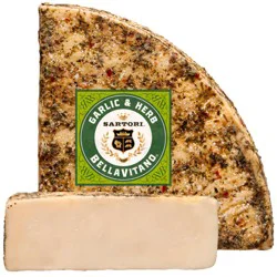 Sartori BellaVitano Garlic and Herb Cheese