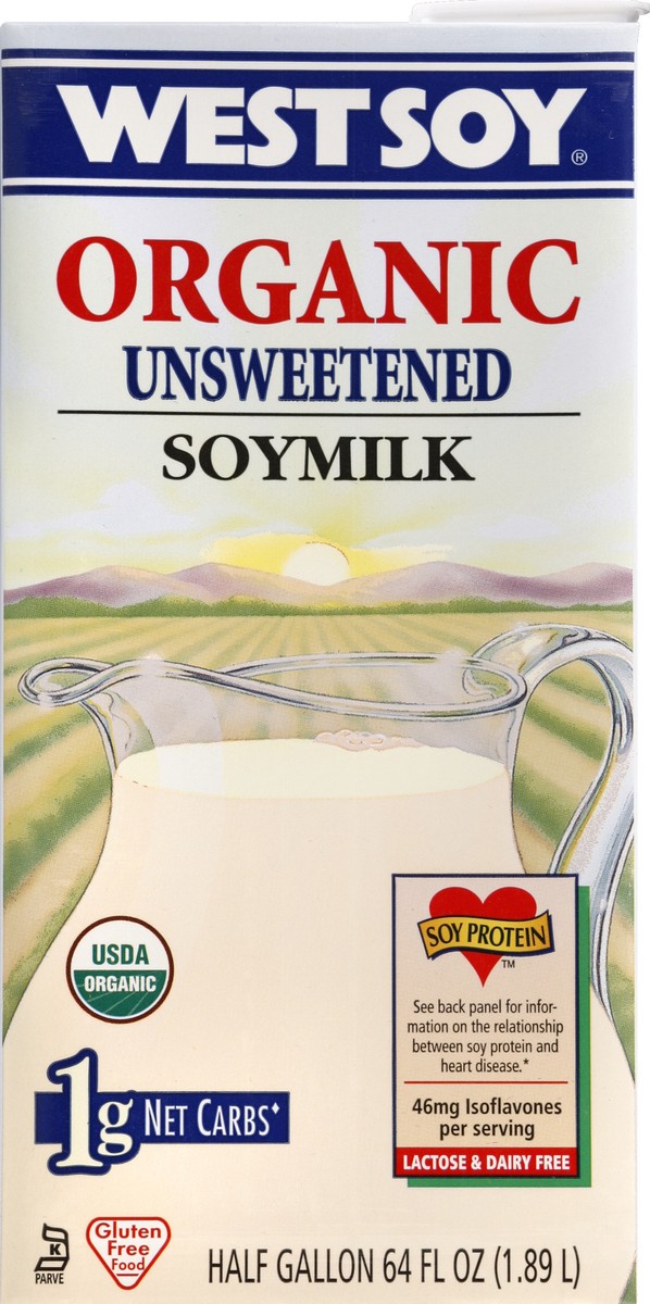 slide 5 of 5, West Life Westsoy Soymilk Unsweetened Original - 64 Fl. Oz., 64 fl oz