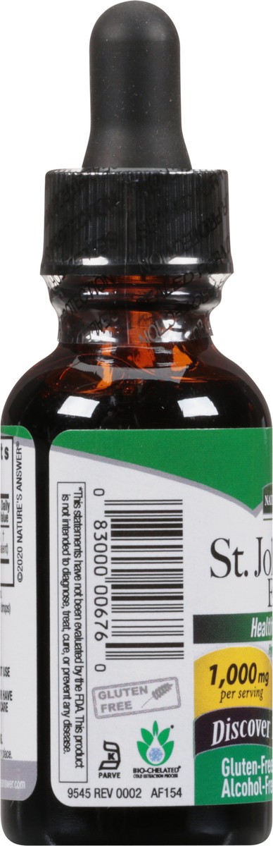 slide 5 of 12, Nature's Answer 1000 mg St. John's Wort Extract 1 fl oz, 1 fl oz