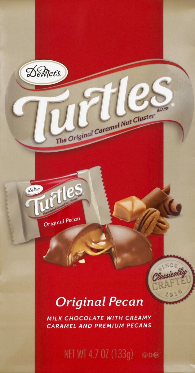 slide 4 of 4, DeMet's Original Pecan Turtles, 4.7 oz