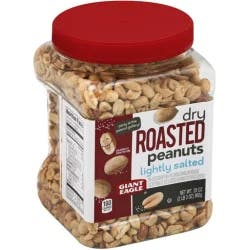 Giant Eagle Dry Roasted Peanuts Lightly Salted
