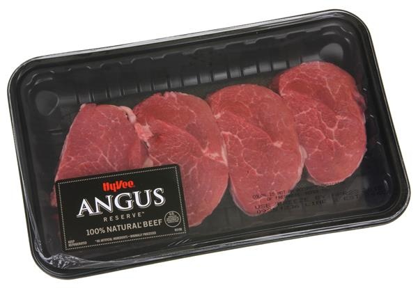 slide 1 of 1, Beef Chuck Boneless Petite Tender Steak, per lb