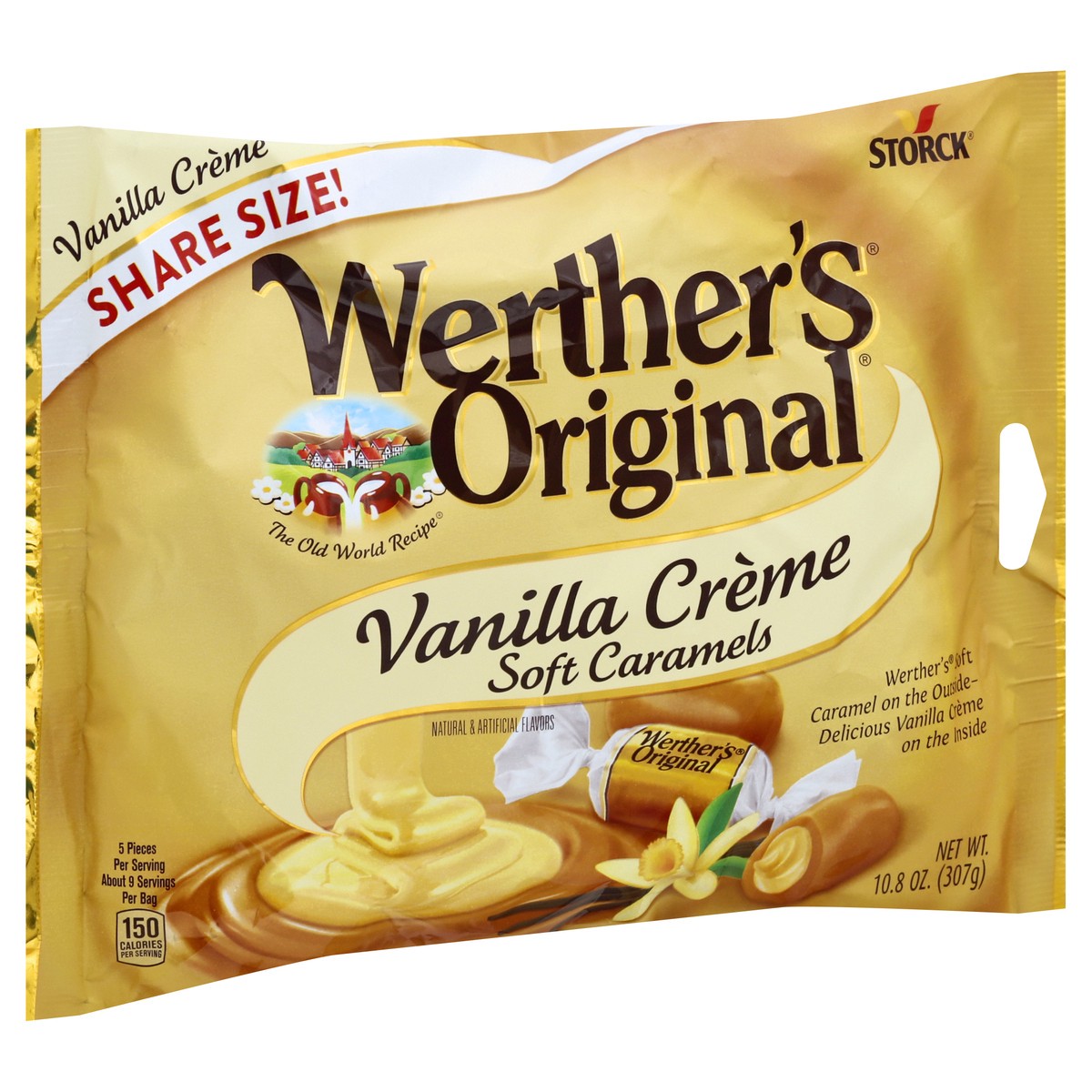 slide 3 of 11, Werther's Original Share Size Vanilla Creme Soft Caramels 10.8 oz, 10.8 oz