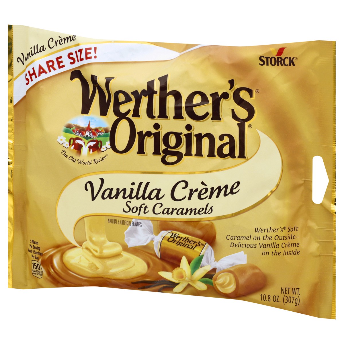 slide 4 of 11, Werther's Original Share Size Vanilla Creme Soft Caramels 10.8 oz, 10.8 oz