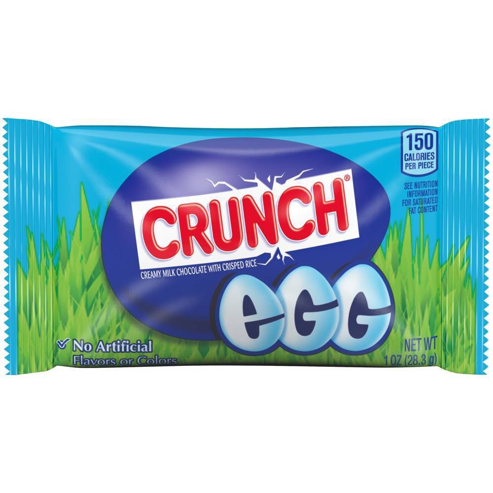 slide 1 of 3, Crunch Easter Flatback Egg, 1 oz