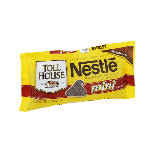 slide 2 of 4, Toll House Semi Sweet Chocolate Mini Morsels, 12 oz