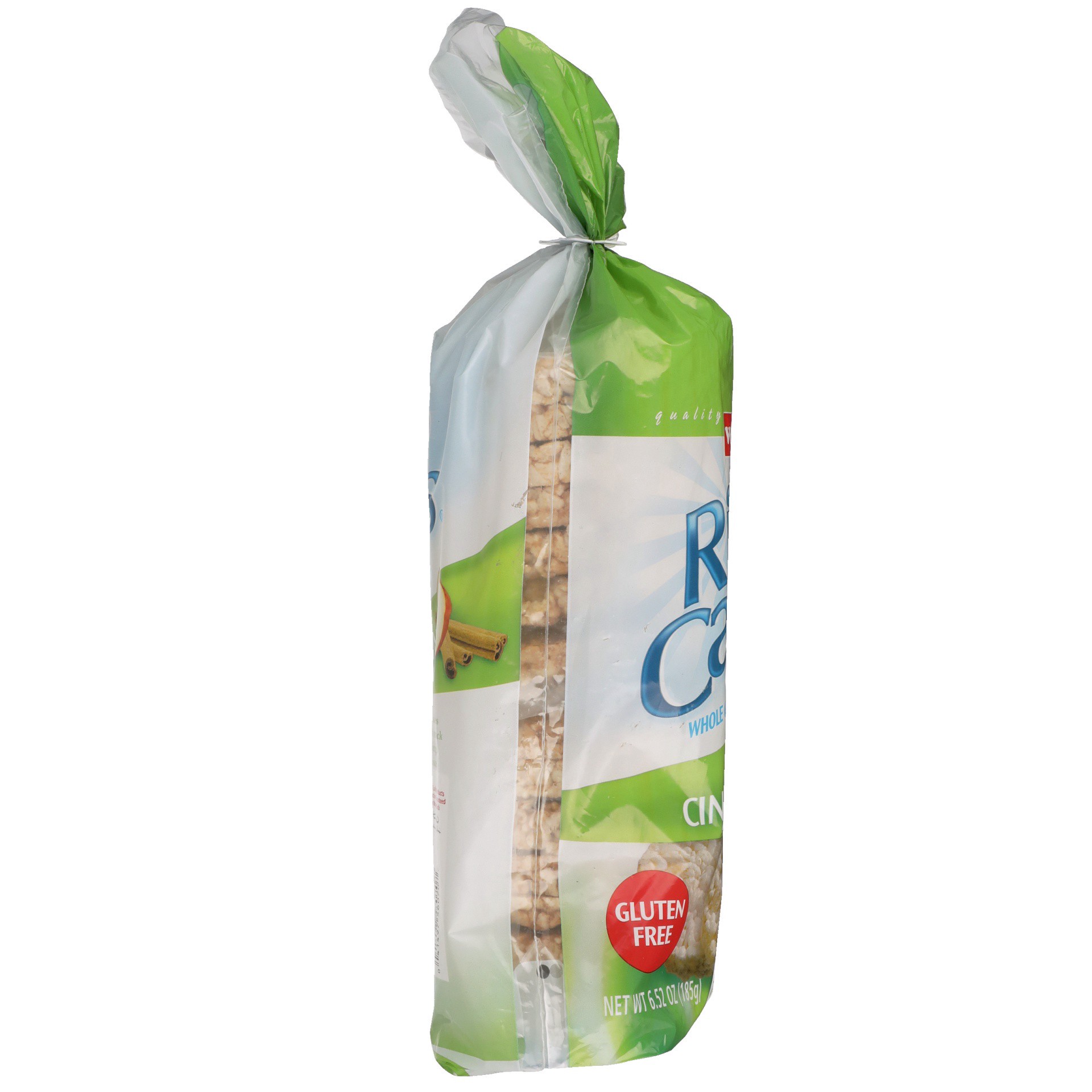 slide 3 of 6, Weis Quality Apple Cinnamon Rice Cakes, 6.52 oz