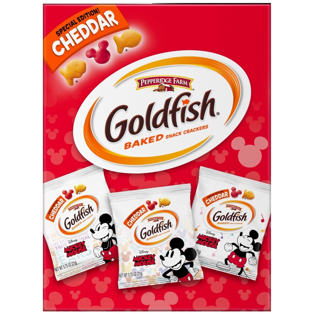 slide 4 of 6, Goldfish Mickey Multipack, 24 ct