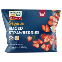 Earthbound Farm Frozen Organic Sliced Strawberries