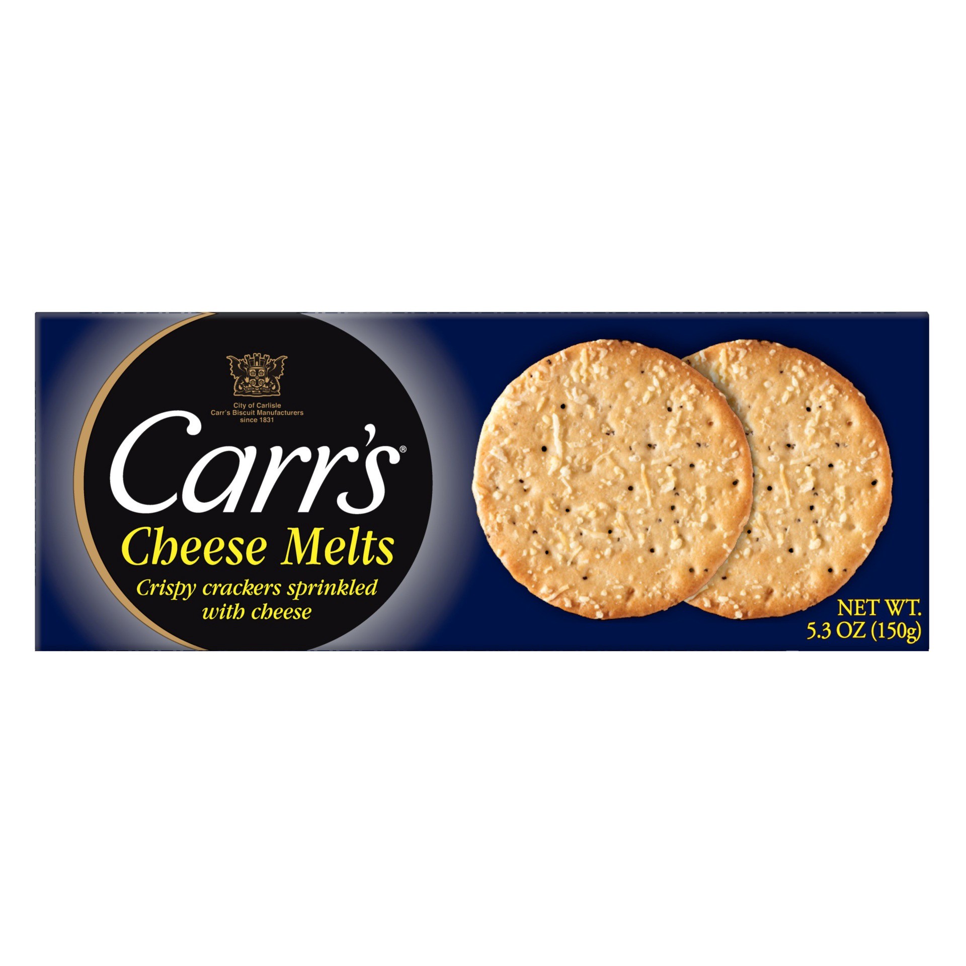 slide 3 of 13, Carr's Crackers, Cheese Melts, 5.3 oz, 5.3 oz