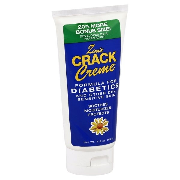 slide 1 of 1, Zim's Crack Creme for Diabetics, 4 oz