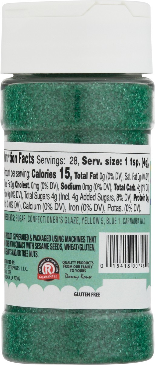 slide 11 of 14, Rouses Markets Green Sugars 4 oz, 4 oz