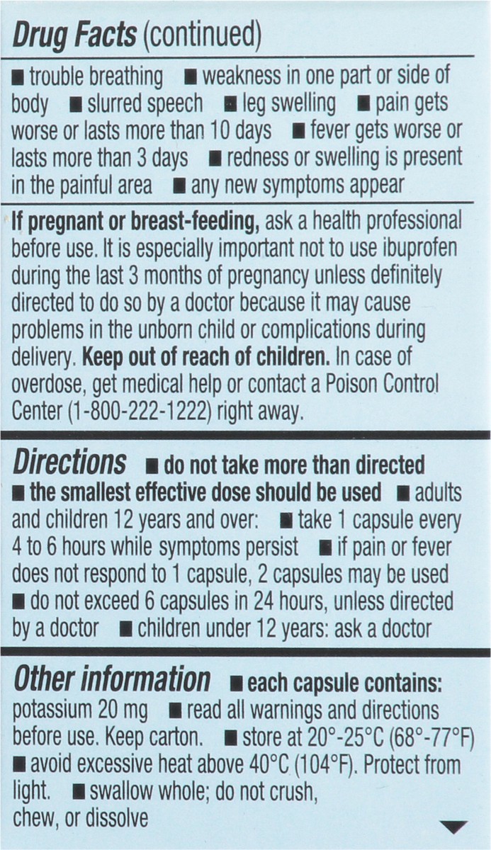 slide 7 of 9, TopCare Health Minis 200 mg Ibuprofen 20 Softgels, 20 ct