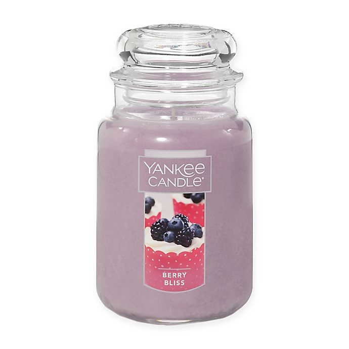 slide 1 of 1, Yankee Candle Berry Bliss Large Classic Jar Candle, 22 oz