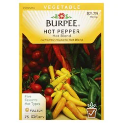 Burpee Hot Blend Hot Pepper Seeds
