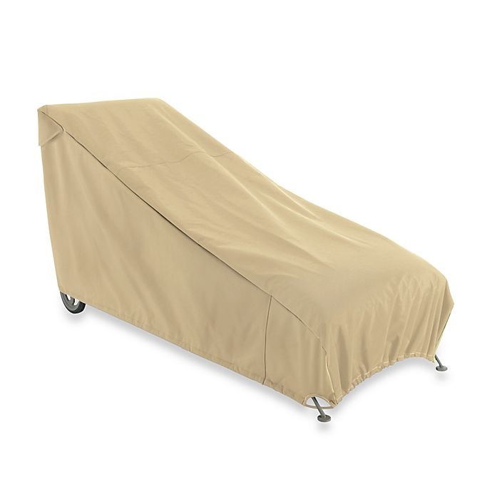 slide 1 of 2, Classic Accessories Terrazzo Chaise Lounge Cover - Sand, 1 ct