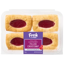 Fresh From Meijer Raspberry Filled Croissant 4Ct