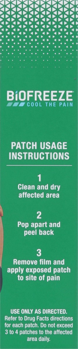 slide 14 of 14, Biofreeze Day & Overnight Menthol-Pain Relieving Patch 9 ea, 9 ct