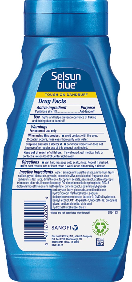 slide 5 of 5, Selsun Blue Itchy Dry Scalp Shampoo, 11 fl oz