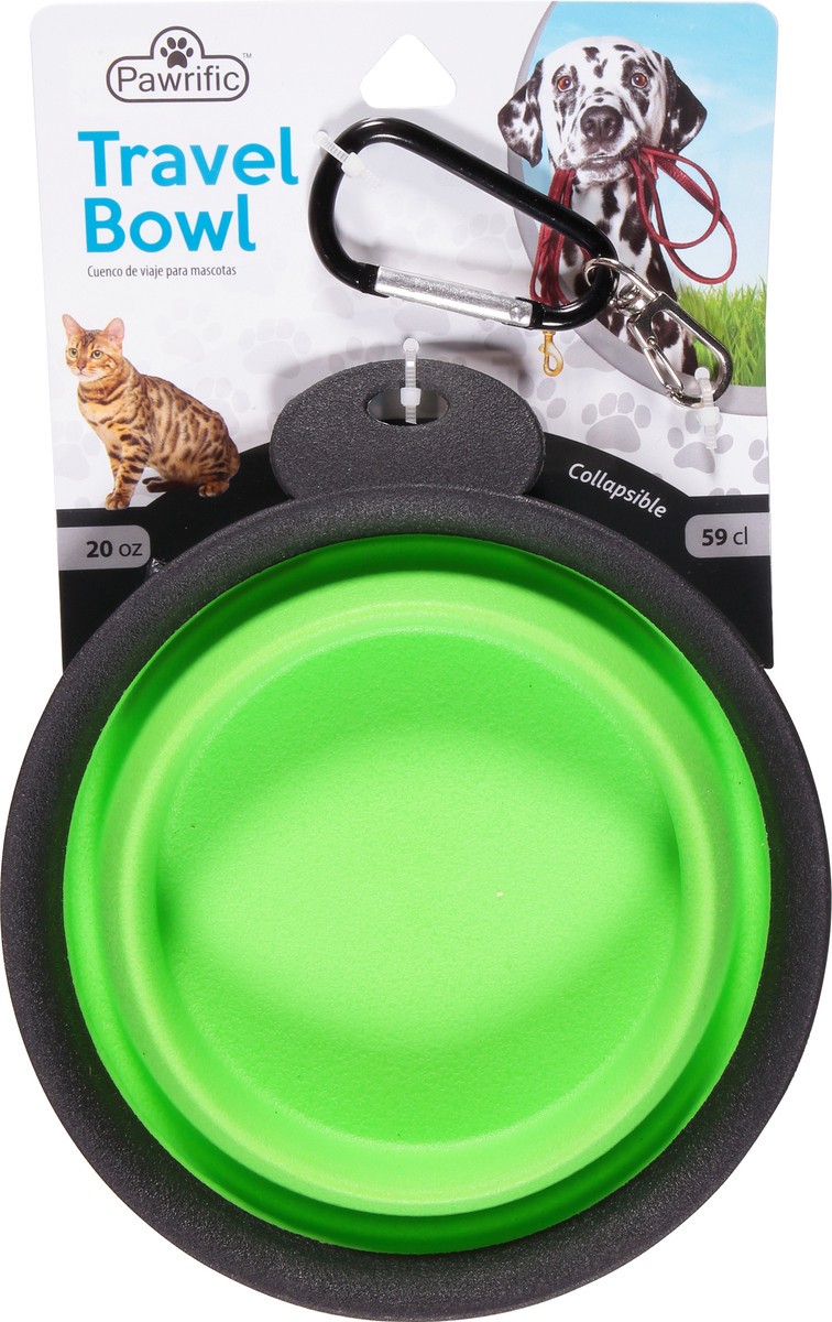 slide 6 of 9, Pawrific New Collapsible Pet Bowl, LG