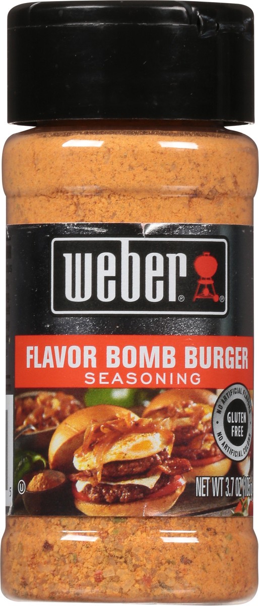 slide 2 of 12, Weber Flavor Bomb Burger Seasoning, Kosher, Gluten Free, 3.7 oz, 3.7 oz