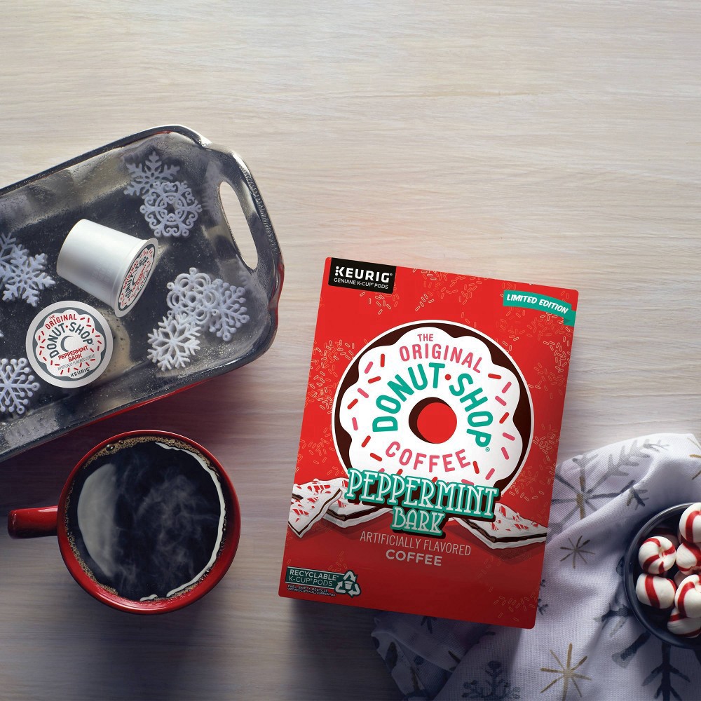 slide 3 of 8, The Original Donut Shop Peppermint Bark Keurig Single-Serve K-Cup Pods, Light Roast Coffee- 24 ct, 24 ct