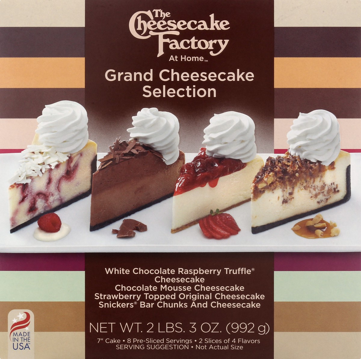 slide 3 of 13, The Cheesecake Factory At Home Grand Cheesecake Selection Cake 35 oz, 35 oz