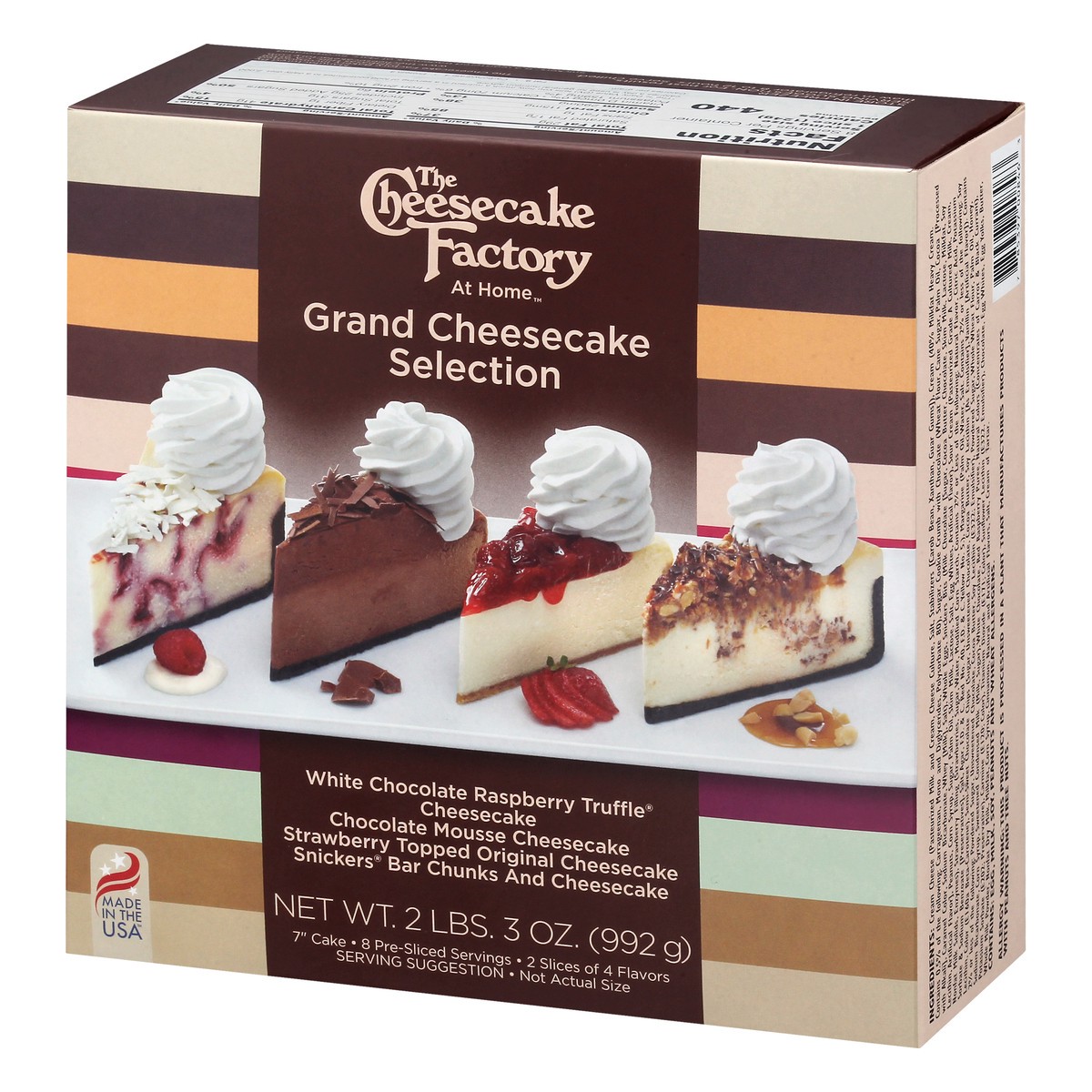 slide 11 of 13, The Cheesecake Factory At Home Grand Cheesecake Selection Cake 35 oz, 35 oz