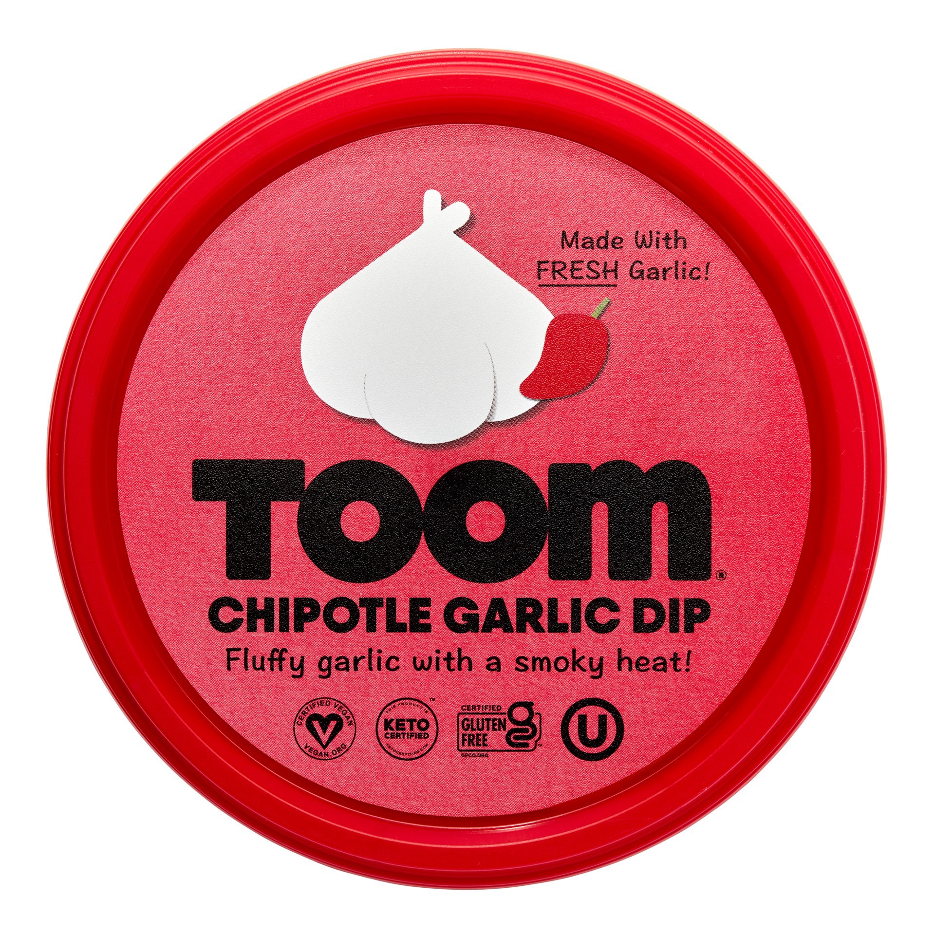slide 9 of 9, TOOM Chipotle Garlic Dip, 8 oz