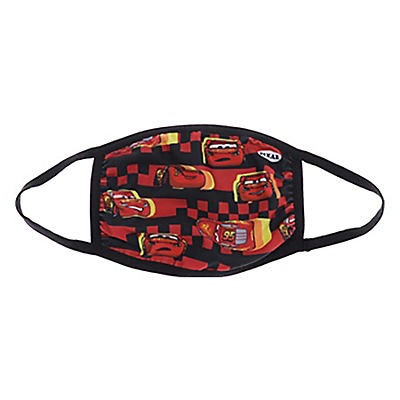 slide 1 of 1, Disney Cars Lightning McQueen Youth Face Mask, 1 ct