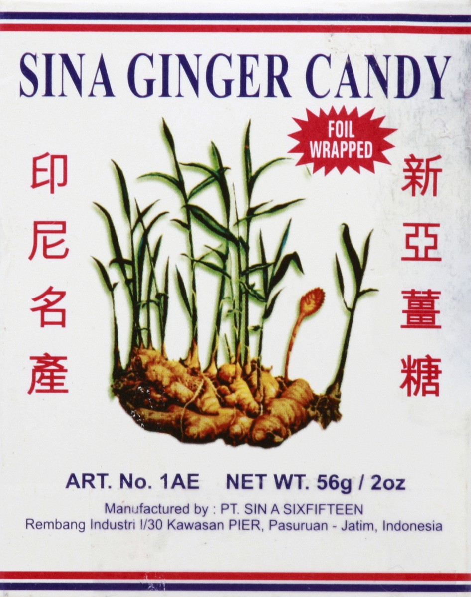 slide 9 of 13, Sina Ginger Candy Real Ginger Candy 2 oz, 56 g