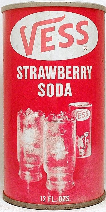 slide 1 of 1, Vess Strawberry Soda, 12 fl oz