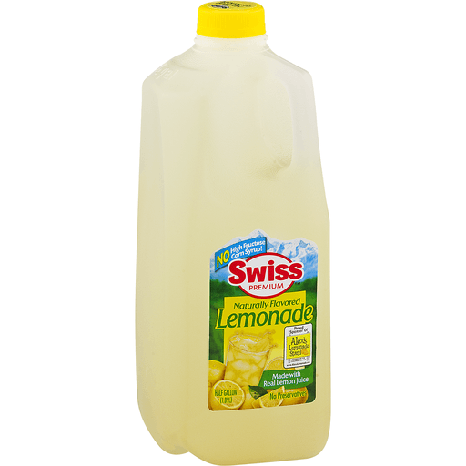 slide 5 of 9, Swiss Premium Lemonade, Half Gallon - 1/2 gal, 1/2 gal