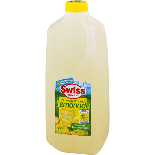 slide 3 of 9, Swiss Premium Lemonade, Half Gallon - 1/2 gal, 1/2 gal