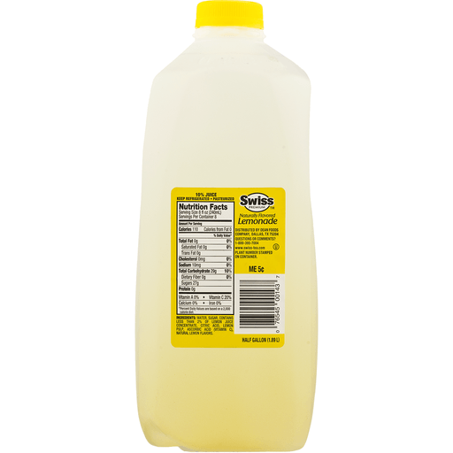 slide 2 of 9, Swiss Premium Lemonade, Half Gallon - 1/2 gal, 1/2 gal