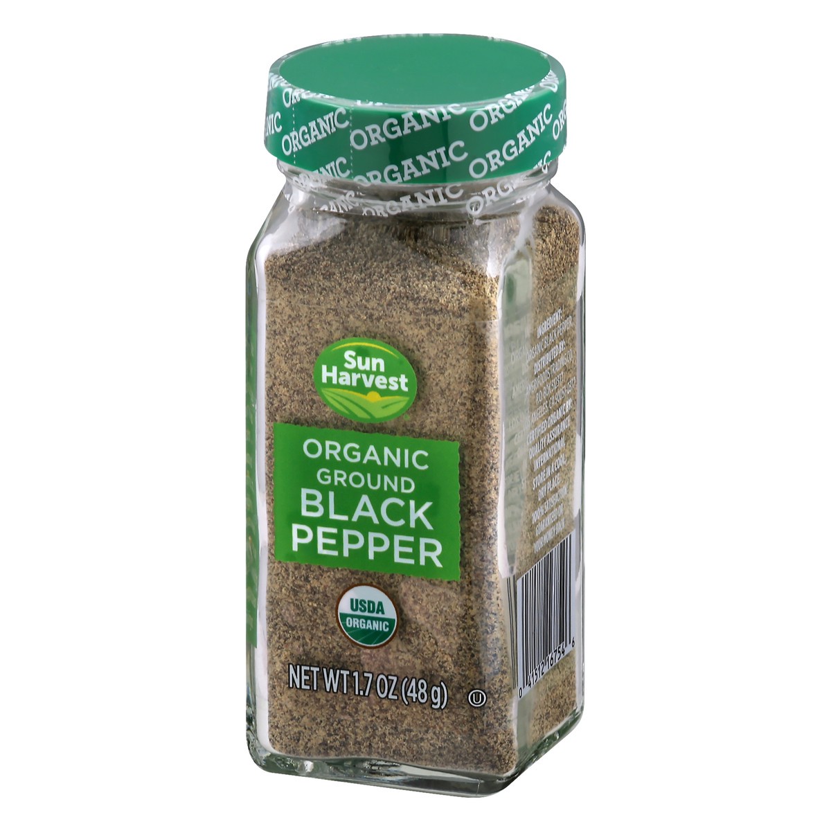 slide 3 of 11, Sun Harvest Sh/Ot Organic Ground Black Pepper, 1.7 oz