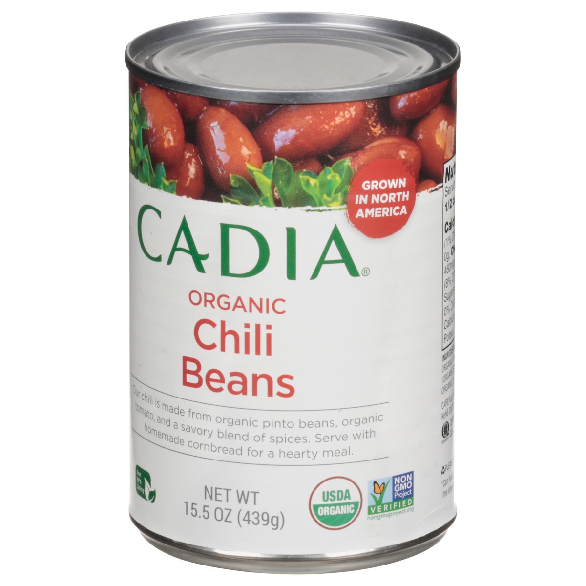 slide 5 of 13, Cadia Organic Chili Beans 15.5 oz, 15.5 oz