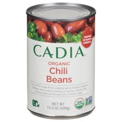 Cadia Organic Chili Beans 15.5 oz