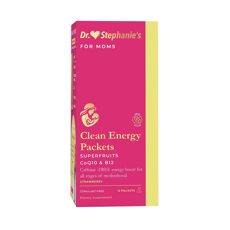 slide 1 of 1, Dr. Stephanie's Clean Energy Packets - Strawberry, 12 ct