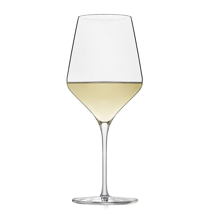 slide 1 of 5, Libbey Glass Signature Greenwich White Wine Glasses, 4 ct