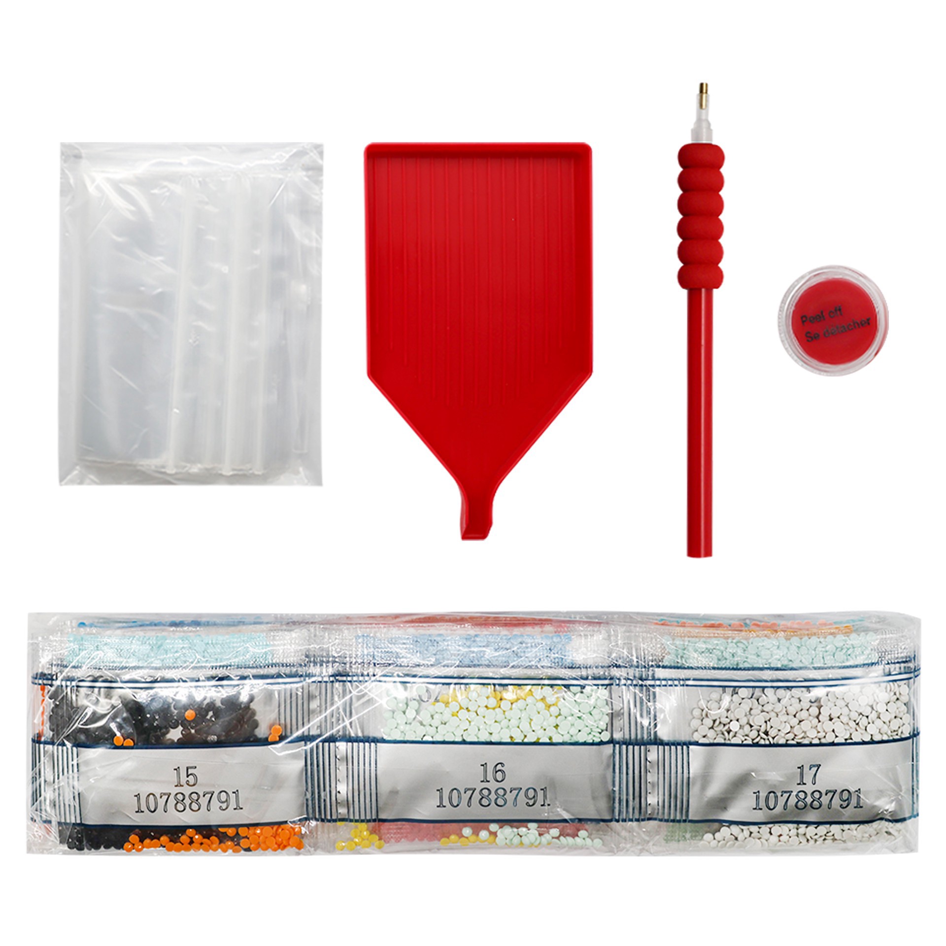 slide 2 of 4, 16" X 20" Snowman Diamond Art Kit By Make Market, 16 in x 20 in