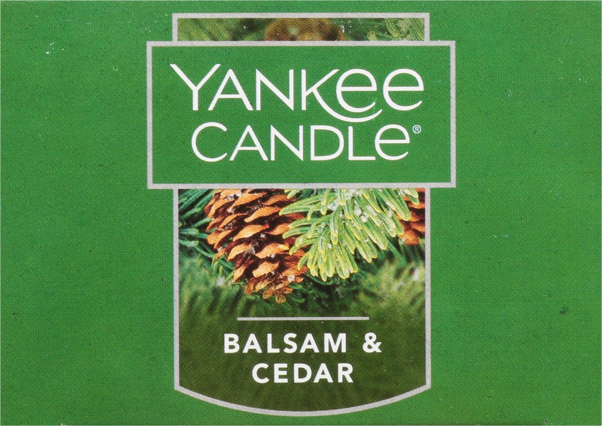 slide 10 of 11, Yankee Candle Balsam & Cedar Scented Tea Lights 12 - 0.35 oz Each, 12 ct