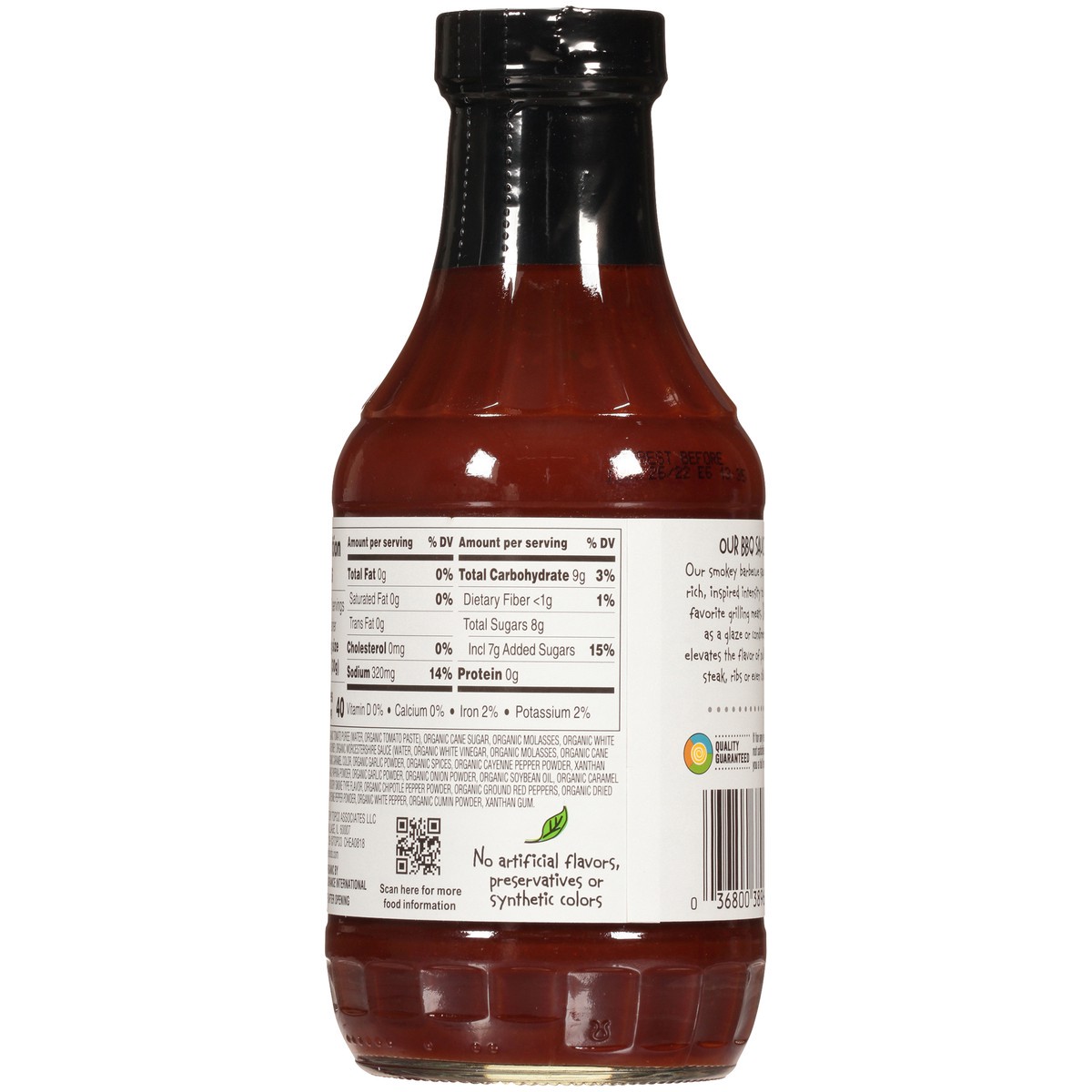 slide 6 of 9, Full Circle Market Kansas City Style Bbq Sauce, 18 oz