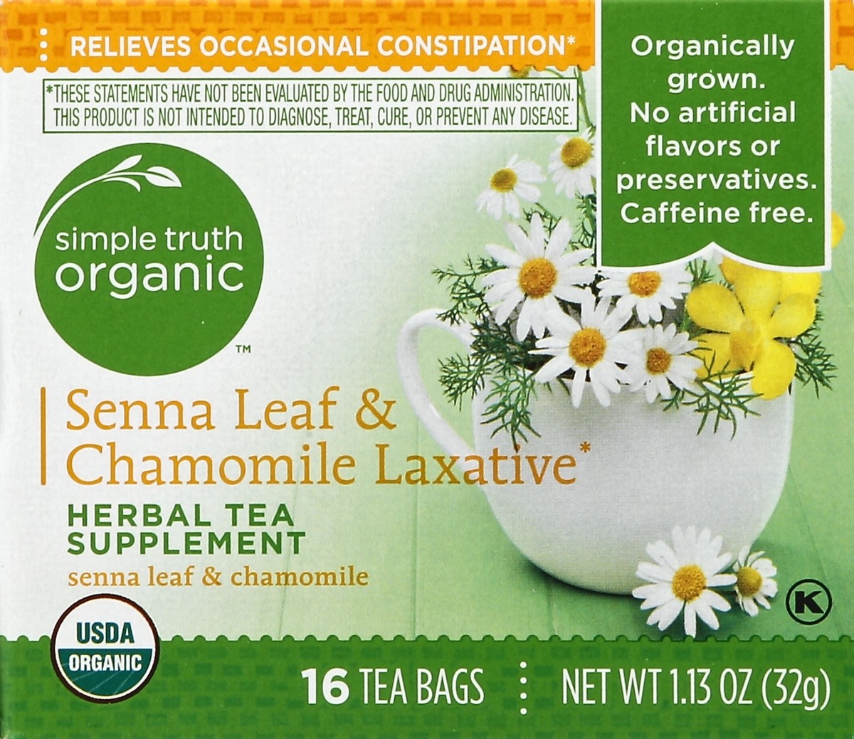 slide 2 of 5, Simple Truth Sto Laxative Tea - 16 ct, 16 ct