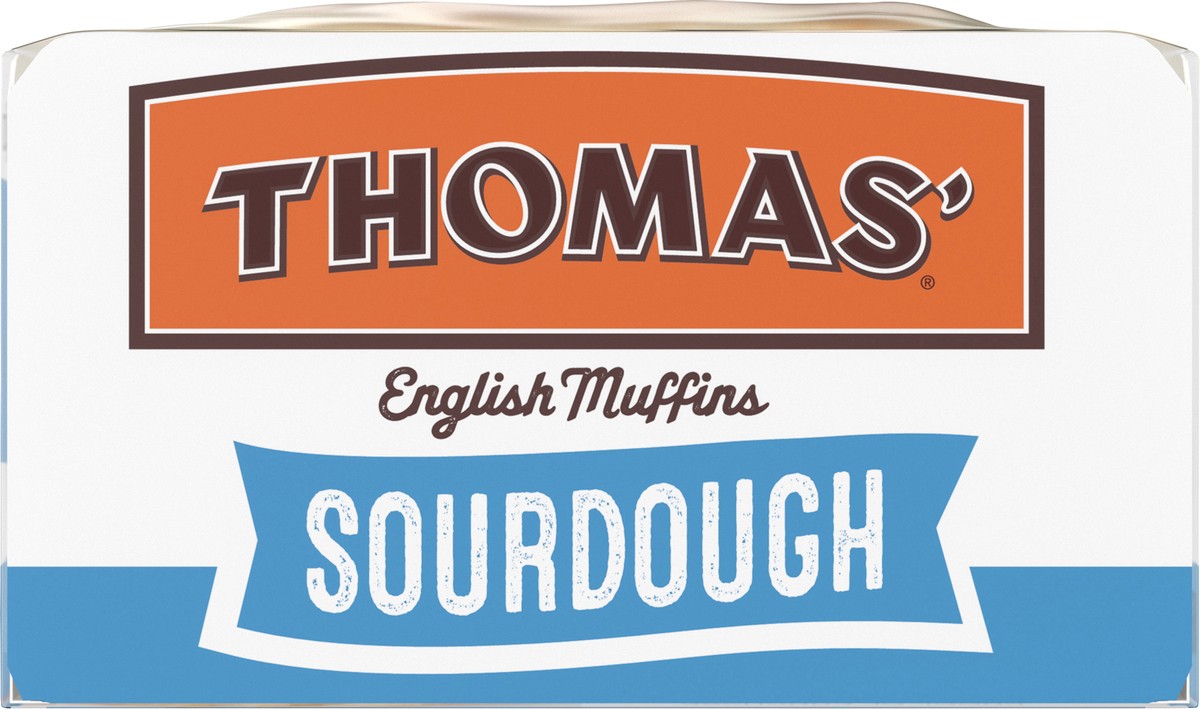 slide 5 of 7, Thomas' Nooks & Crannies Sourdough Plain English Muffins, 6 count, 12 oz, 6 ct; 12 oz